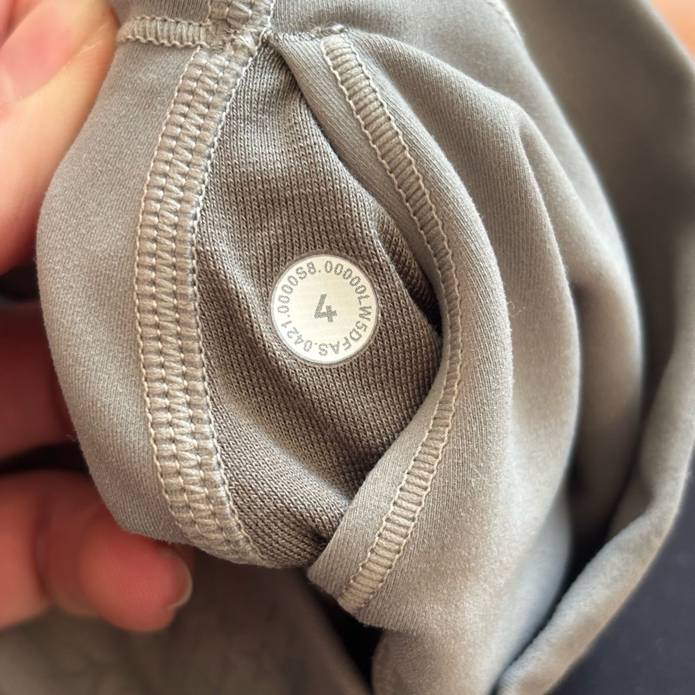 Grey With Marbled Pattern Lululemon Leggings. Siz… - image 2